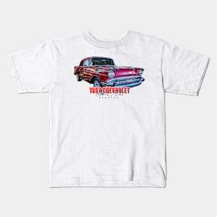 1957 Chevrolet BelAir 2 Door Hardtop Kids T-Shirt